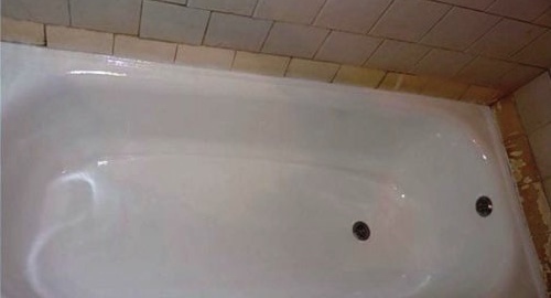 Реставрация ванны жидким акрилом | Щёлковская